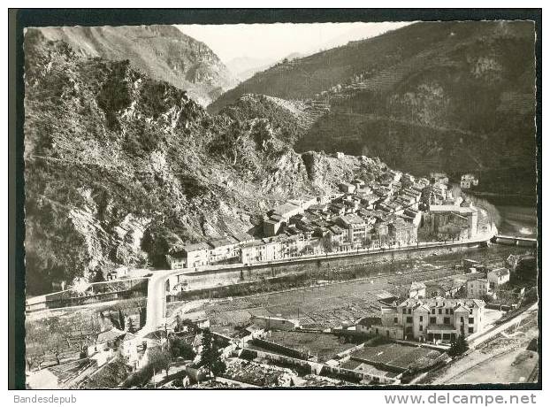 CPSM - En Avion Au-dessus De BREIL SUR ROYA (06) - Vue Générale ( Aérienne LAPIE 5) - Breil-sur-Roya