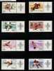 POLAND 1967 OLYMPICS APPEAL SET OF 8 LABELS RIGHT NHM Sports - Ongebruikt