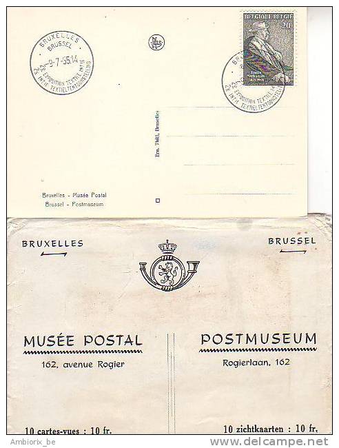 CM 967 - Musée De La Poste - 10 Cartes - 1951-1960