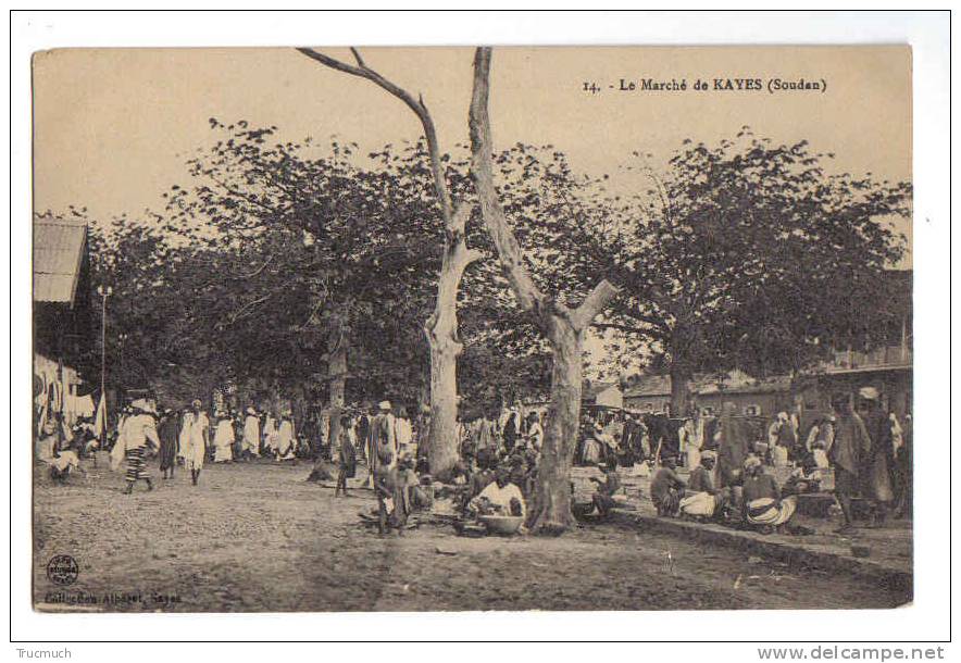 C1639 - Le Marché De KAYES (Soudan) - Sudan