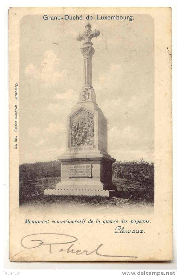 C2101 - Clervaux - Monument Commémoratif De La Guerre Des Paysans  *Edit. Charles Bernhoeft* - Clervaux