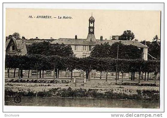 Cpa ANDRESY La Mairie - 18 Abeille - Andresy