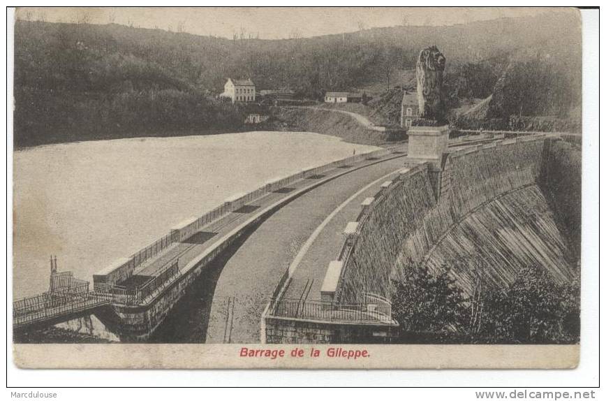 Gileppe (barrage - Stuwdam). Barrage. Stuwdam. Timbre - Postzegel N° 53. - Gileppe (Stuwdam)