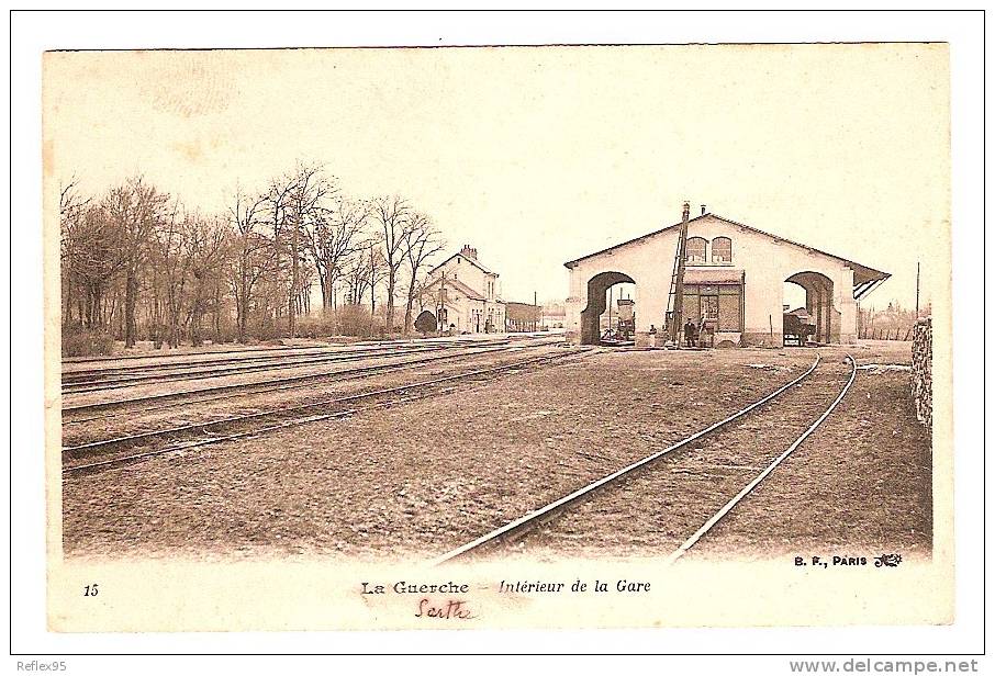 LA GUERCHE - Intérieur De La Gare - La Guerche Sur L'Aubois