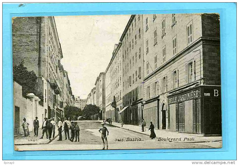 B - 20 - BASTIA - Boulevard Paoli - Belle Jardiniére - Bastia