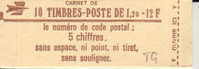 FRANCE CARNETS-BOOKLETS MNH** YVERT 1974 C 2a EUR 25.00 CONF. 5 - Autres & Non Classés