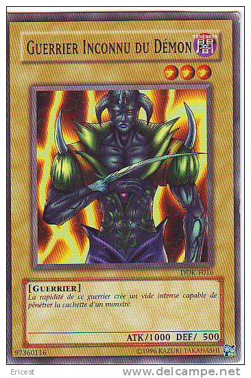 - GUERRIER INCONNU DU DEMON DDK F016 ETAT COURANT - Yu-Gi-Oh