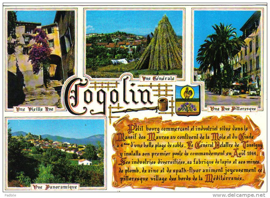 Carte Postale   83. Cogolin Trés Beau Plan - Cogolin
