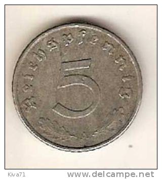 5 Reichspfennig  "ALLEMAGNE" 1941 A Monnaie D´occupation - 5 Reichspfennig