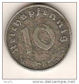 10 Reichspfennig  "ALLEMAGNE" 1941 E Monnaie D´occupation - 10 Reichspfennig