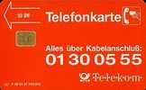 @+ Allemagne : P09 - 50DM - 05/91 - P & PD-Series : D. Telekom Till