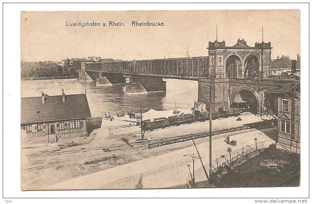 LUWIDGSHAFEN  A RHEIN  RHEINBRÜCKE - Ludwigshafen