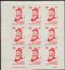 GB STRIKE MAIL EXETER EMERGENCY DELIVERY SERVICE 5p/1s HAWKINS SHEET 9 Tudor Costume - Cinderella