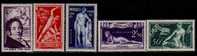 MONACO   Scott: # 209-13*  VF MINT LH - Unused Stamps