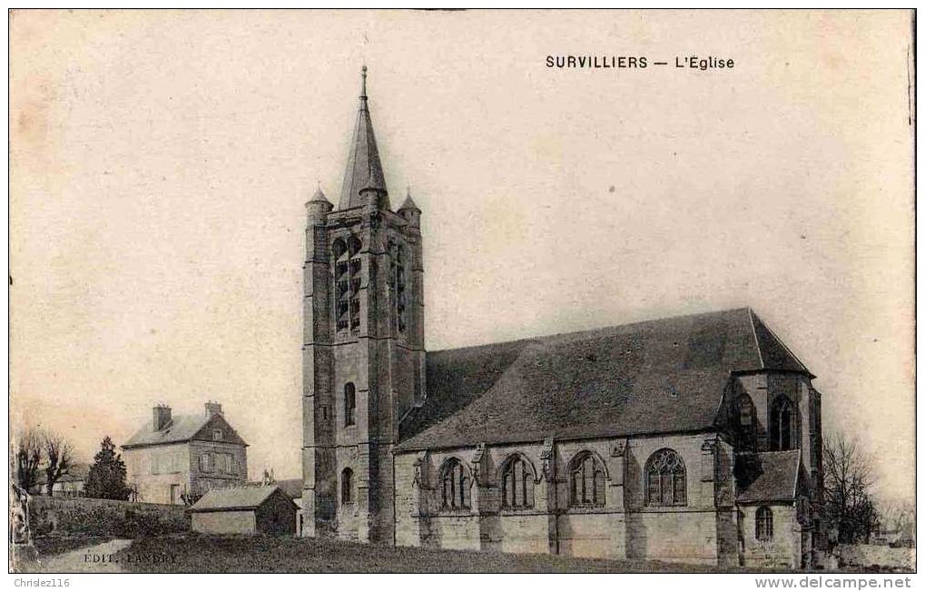 95 SURVILLIERS L´église - Survilliers