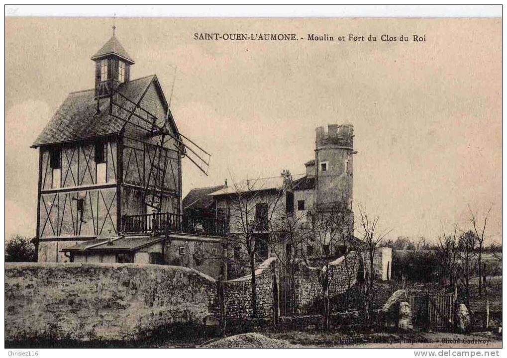 95 ST OUEN L´AUMONE Moulin Et Fort Du Clos Du Roi - Saint-Ouen-l'Aumône