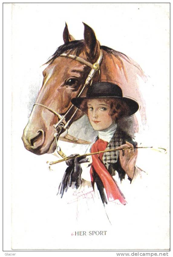 BARBER - Her Sport - Cheval - Horse - Barber, Court