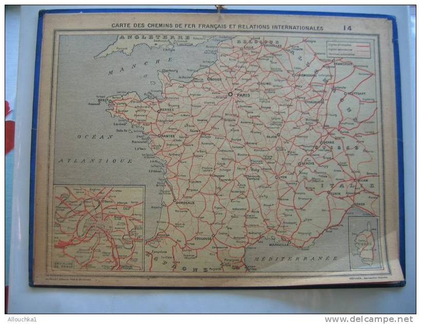 ALMANACH DES POSTES &TELEGRAPHES 1955 VILLAGE DE B.OISANS  ETAT VOIR SCANN PAS FACILE A TROUVER COMPLET AU VERSO - Grand Format : 1941-60