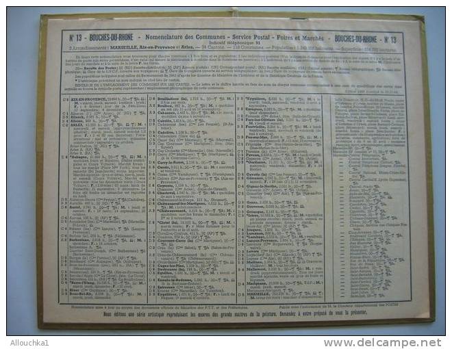 ALMANACH DES POSTES & TELEGRAPHES 1966 GARDIEN  CHIEN BERGER ALLEMAND  ETAT  VOIR SCANN PAS FACILE A TROUVER COMPLET - Grand Format : 1961-70