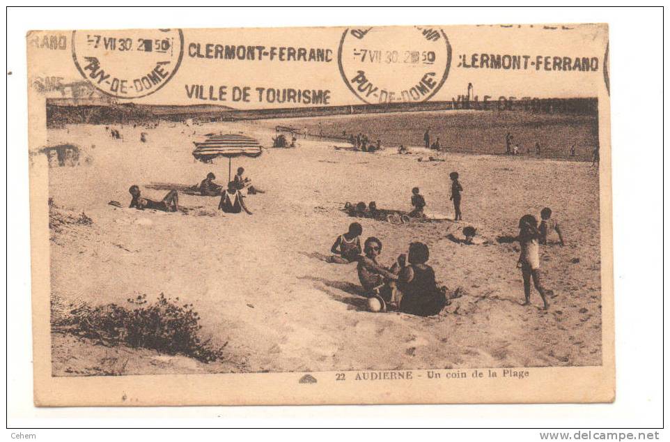 AUDIERNE 29 UN COIN DE LA PLAGE ANIMEE FINISTERE - Audierne