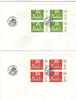 SVEZIA 1972 - FDC (x 4) - BF 2/5 -  Stockolmia ´74 - Annullo Speciale Illustrato - FDC