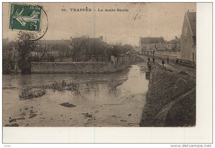 TRAPPES - La Mare Savin. - Trappes