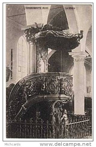 CPA 59 HONDSCHOOTE - La Chaire (Interieur Eglise) - Hondshoote