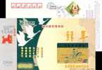 Bankcard  Bird  Postal Stationery,  Pre-stamped Postcard - Grues Et Gruiformes