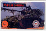 Telefonkarte TANK LEGER ARMEE Sur Telecarte Singapore (66) FUJI CAMERA - Armee