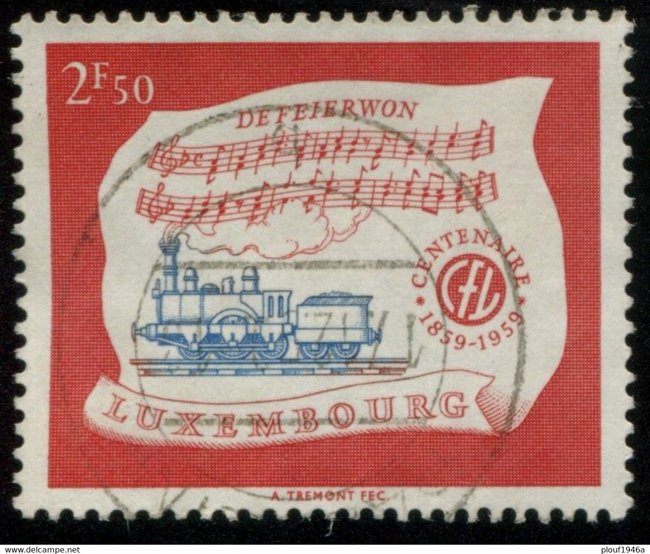 Pays : 286,04 (Luxembourg)  Yvert Et Tellier N° :   569 (o) - Used Stamps