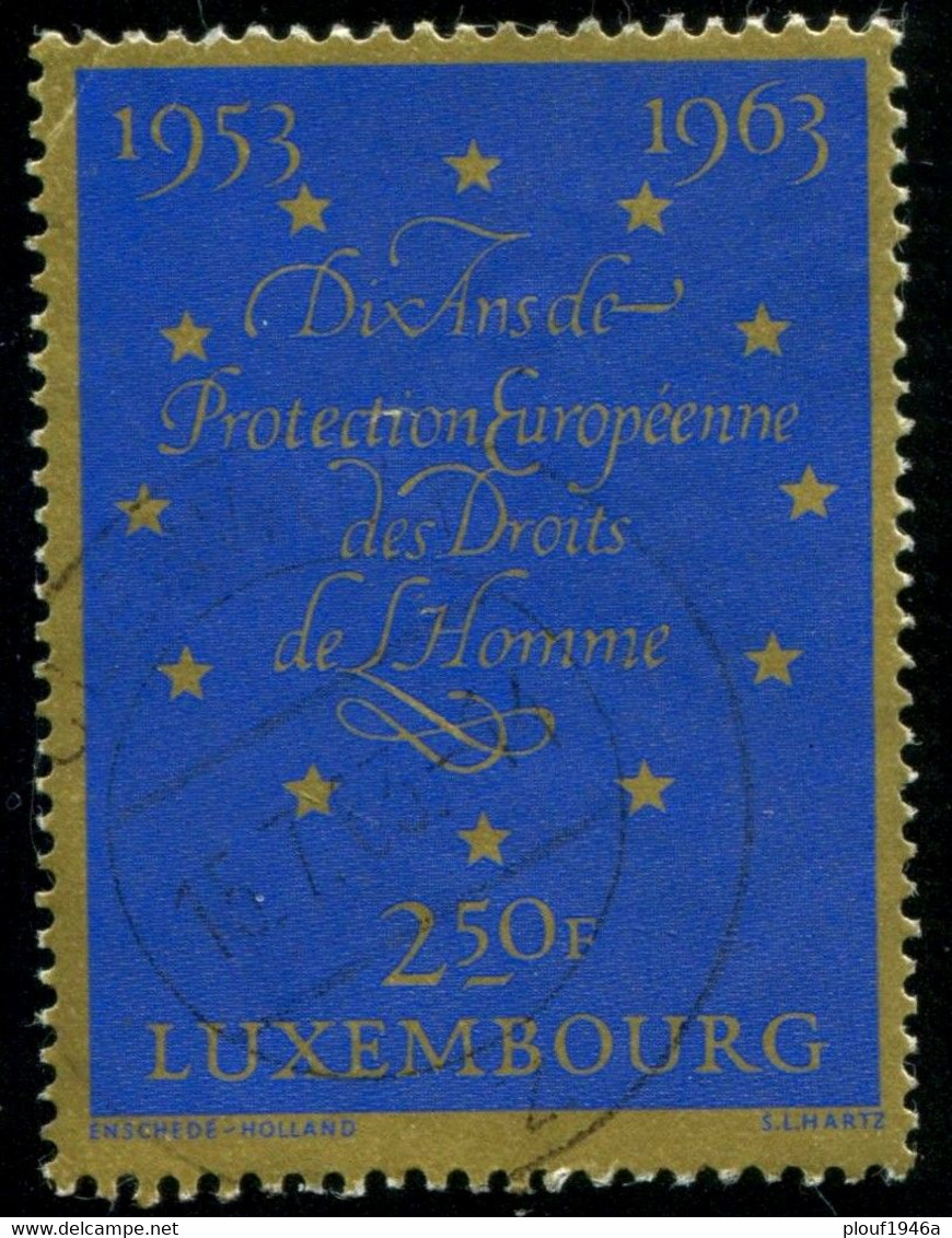 Pays : 286,04 (Luxembourg)  Yvert Et Tellier N° :   633 (o) - Used Stamps