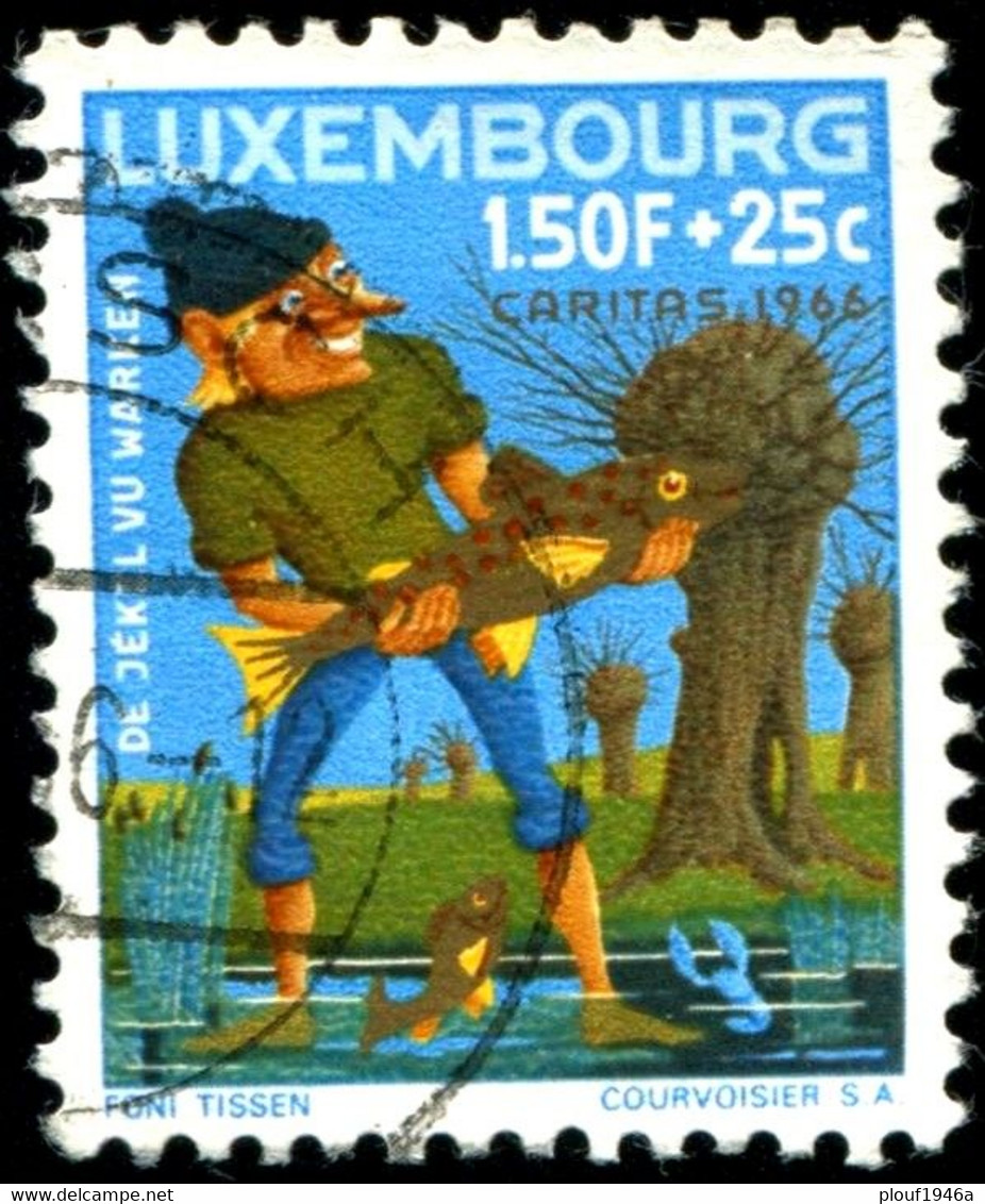 Pays : 286,05 (Luxembourg)  Yvert Et Tellier N° :   692 (o) - Usati