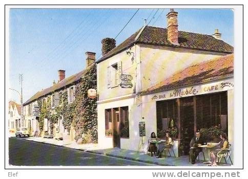 BARBIZON (Seine-et-Marne ) Le Bar Du Musée Et L´Auberge Du "Père Ganne " ; Animée , TB - Barbizon