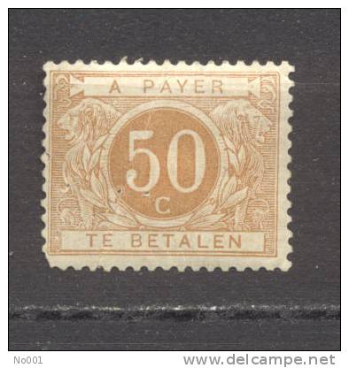 Belgique  Taxe 8     *  Second Choix     Voir Scan Et Description - Stamps