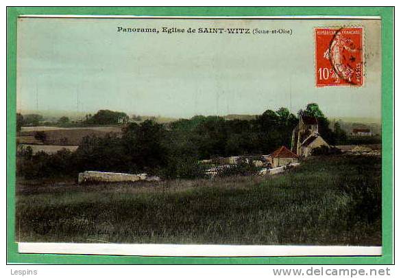 SAINT WITZ -- Panorama ,Eglise De... - Saint-Witz