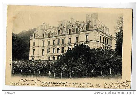 Cpa BOISSY ST LEGER Chateau Du Piple - FA 5639 - Boissy Saint Leger