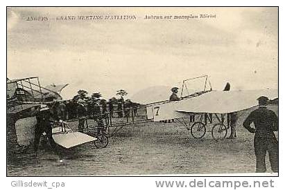 Angers -  Aubrun Sur Monoplan Blériot   - 49 Angers - Meetings