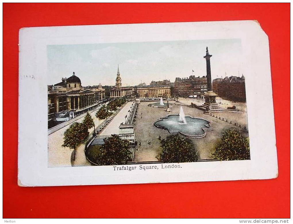 London, Trafalgar Square  PU 1913    F  D7010 - Trafalgar Square