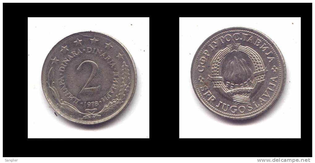 2 DINARA 1978 - Yugoslavia