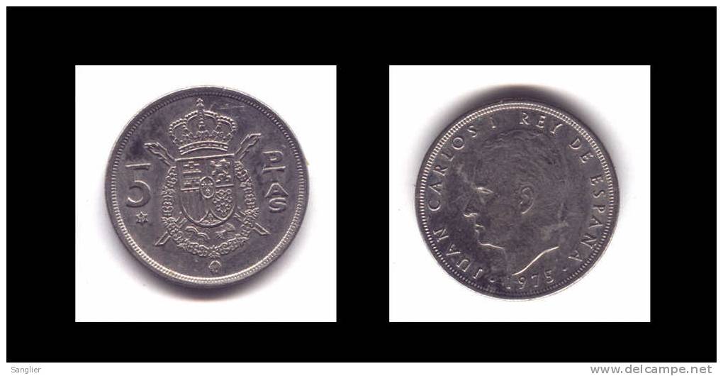 5 PESETAS 1975/79 - 5 Pesetas