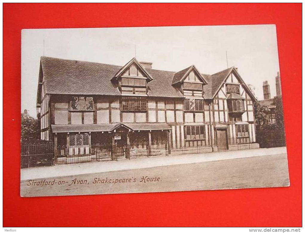 STRATFORD - UPON - AVON Shakespeare´s House   Cca 1930 XF  D7022 - Stratford Upon Avon