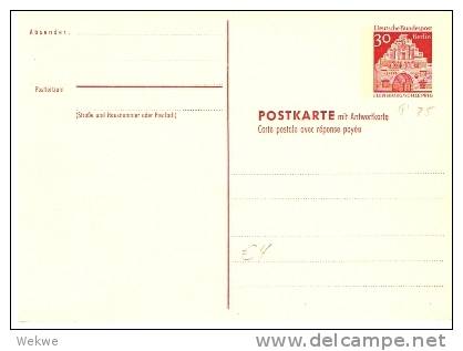 BLN211 / Flensburger Tor 30 Pfg P 75 Doppelkarte - Postcards - Mint