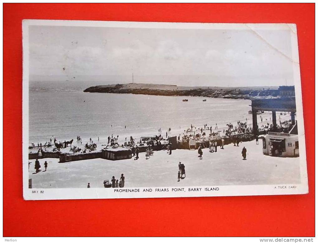 Barry Island, Friars Point, Promenade , RPPC,  Cca 1930-   G  D7035 - Glamorgan