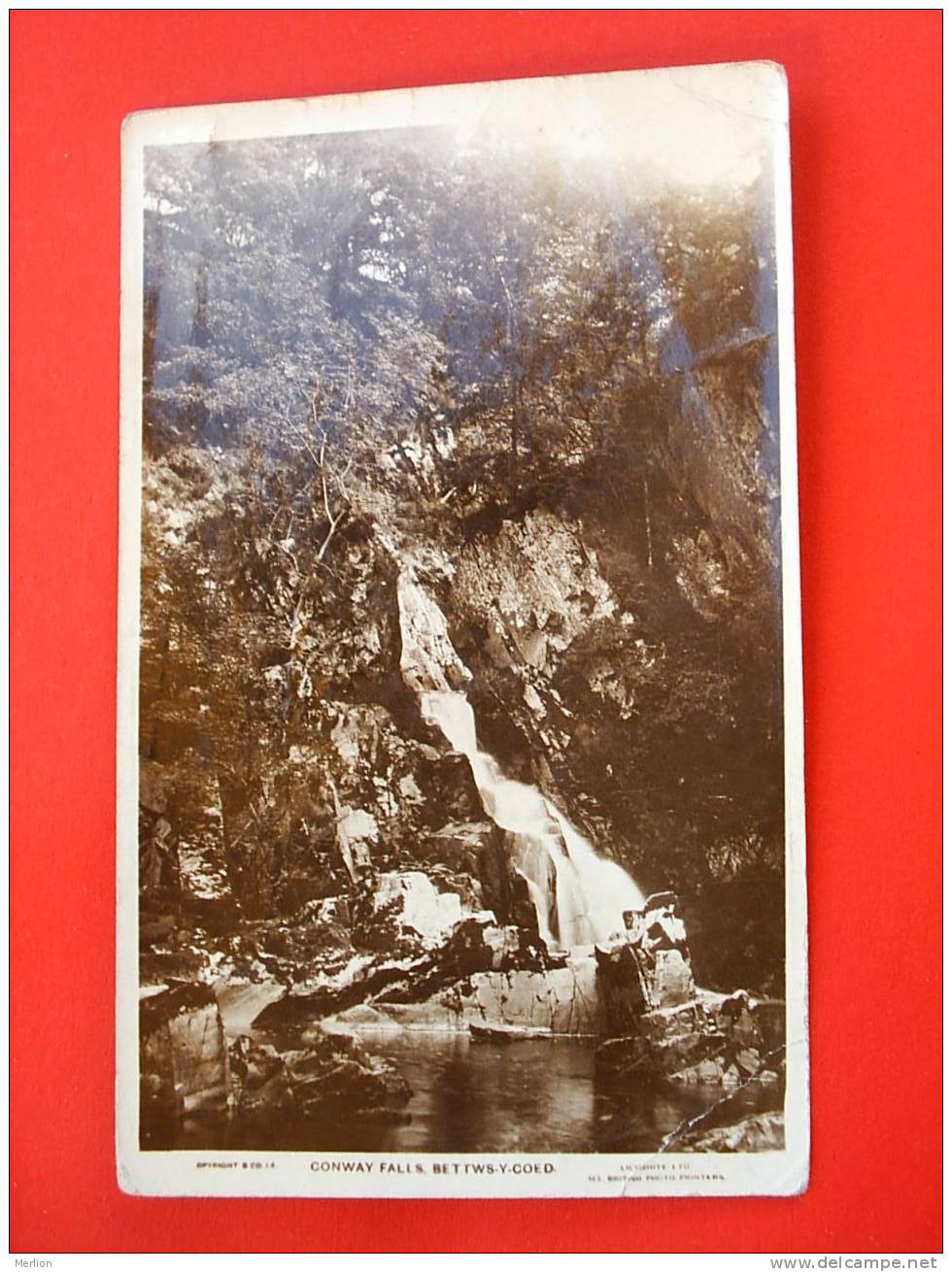 Conway Falls  Cca 1935-45   G  D7039 - Caernarvonshire