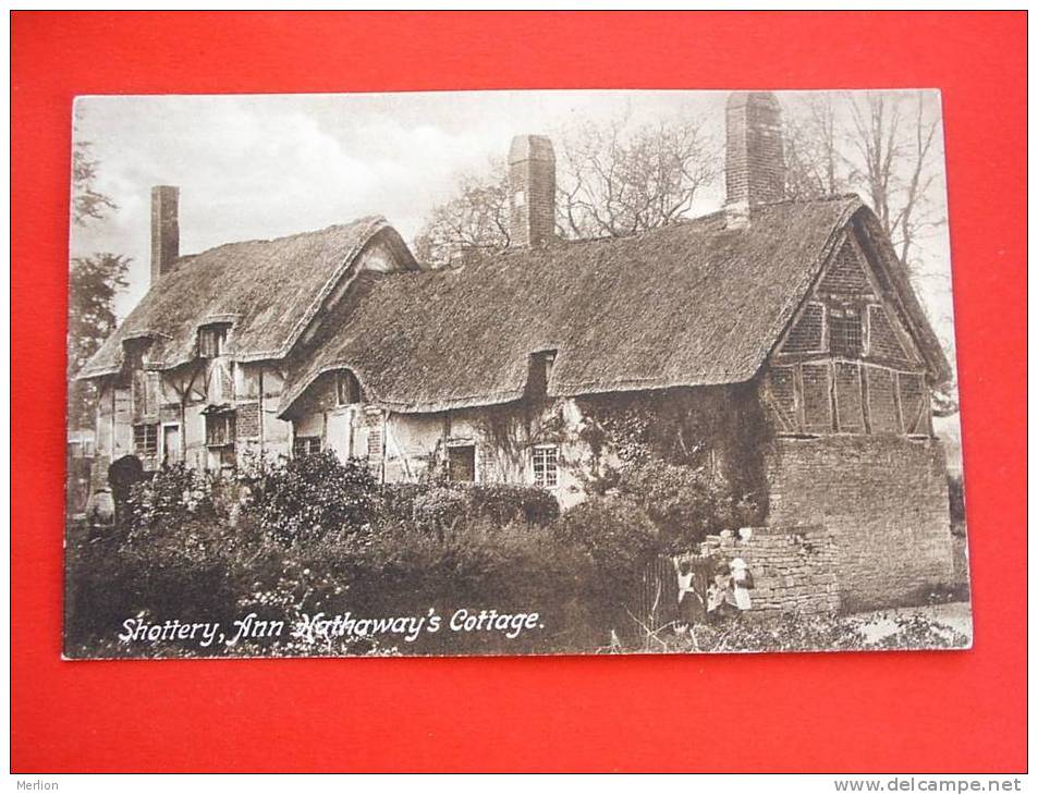 Shottery, Ann Hathaway's Cottage Stratford On Avon    Cca  1920-  XF+ D7044 - Stratford Upon Avon