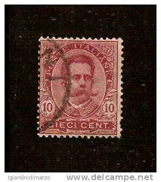 REGNO D´ITALIA - 1891 Effigie Di Umberto I° In Tondo -valore Usato Da 10 C. - In Buone Condizioni - DC0903. - Usati