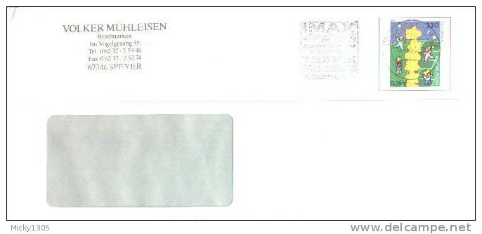 Germany - Umschlag Gestempelt / Cover Used (V101) - Enveloppes - Oblitérées