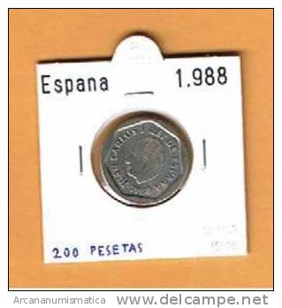 ESPAÑA JUAN CARLOS I    200 PESETAS    S/C  1.988    DL-1120 - 200 Pesetas