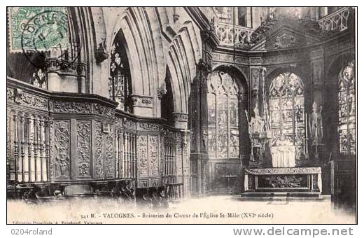 Valognes - Boiserie Du Coeur De L'Eglise St Mâlo - Valognes