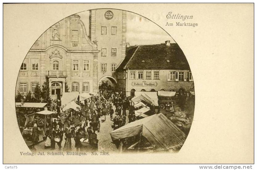 ALLEMAGNE - Ettlingen Am Markttage - Marché - Ettlingen